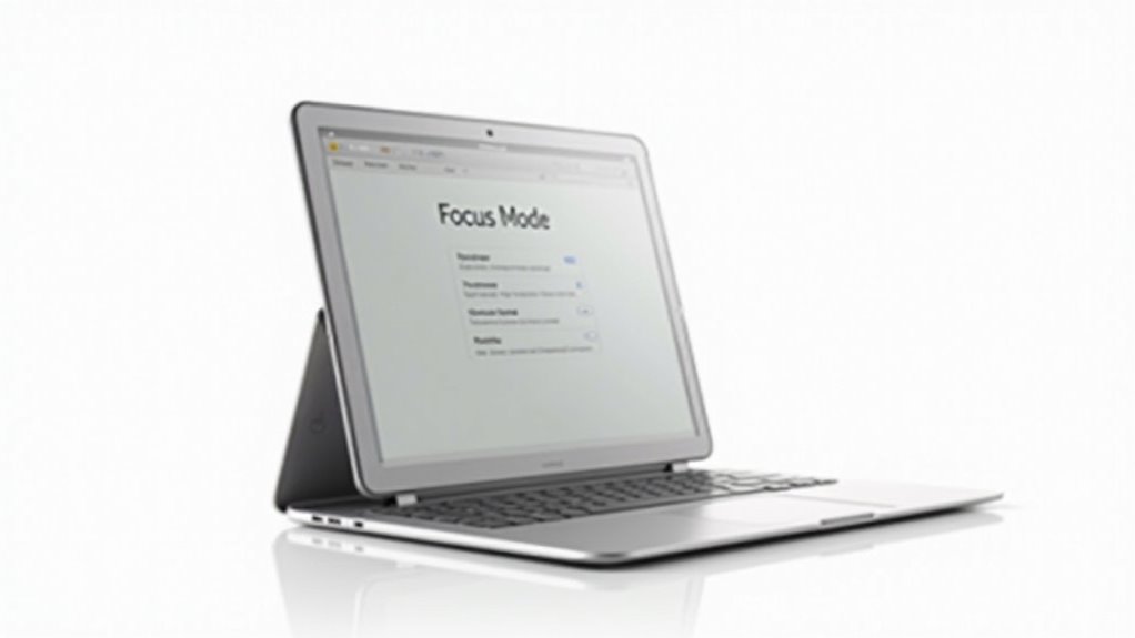 niestandardowe ustawienia trybu skupienia