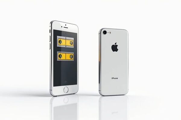 poziomnica i narzędzie pomiarowe iPhone'a