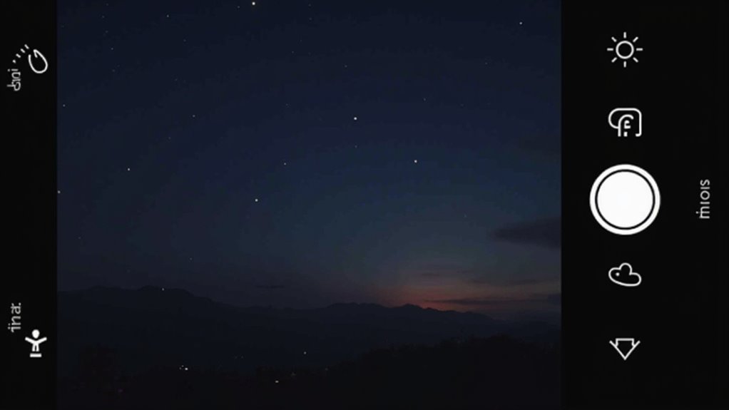 fotografia nocna tryb seryjny