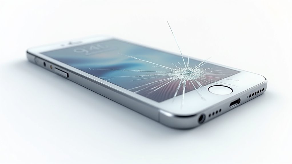 przyczyny pęknięcia szkła szafirowego