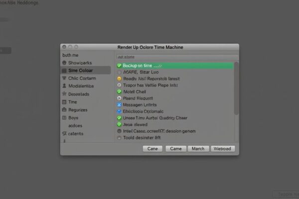 znaczenie kopii zapasowej Time Machine