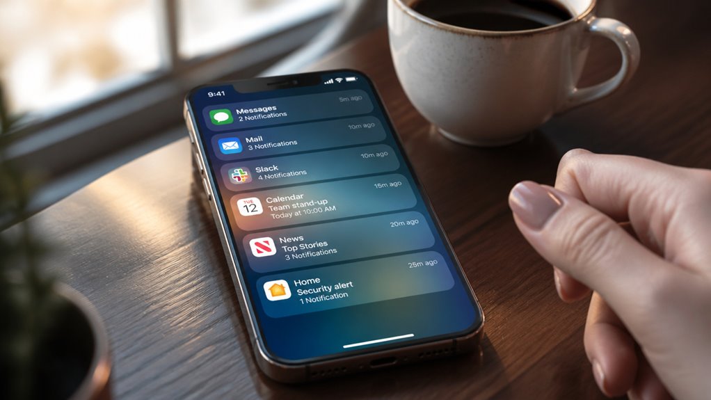 zmień grupowanie powiadomień aplikacji iPhone